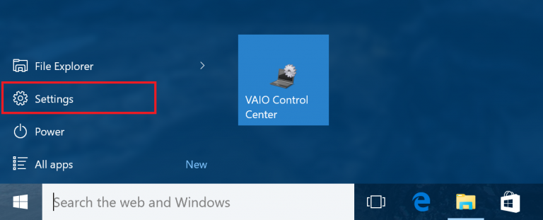 [Windows 10] How to shut down the PC - VAIO Support