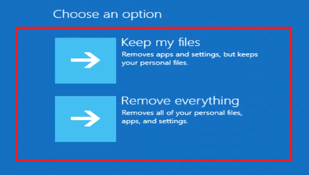 SETUP RECOVERY visual data 5