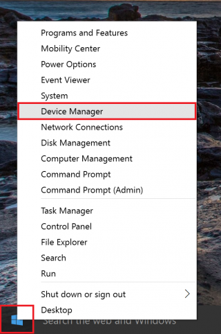 [Windows 10] how to display the Device Manager screen - VAIO Support