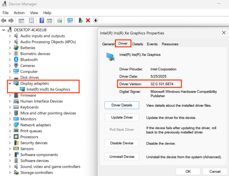 “Intel® Graphics Driver Ver. 32.0.101.6874” Update Program - VAIO Support