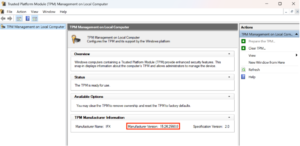 “TPM Firmware Ver.15.24” Update Program - VAIO Support